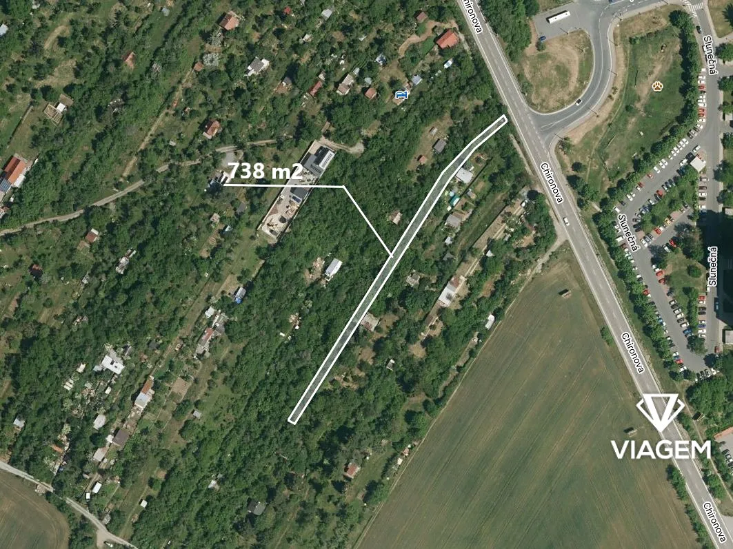 Prodej zahrady 738 m²